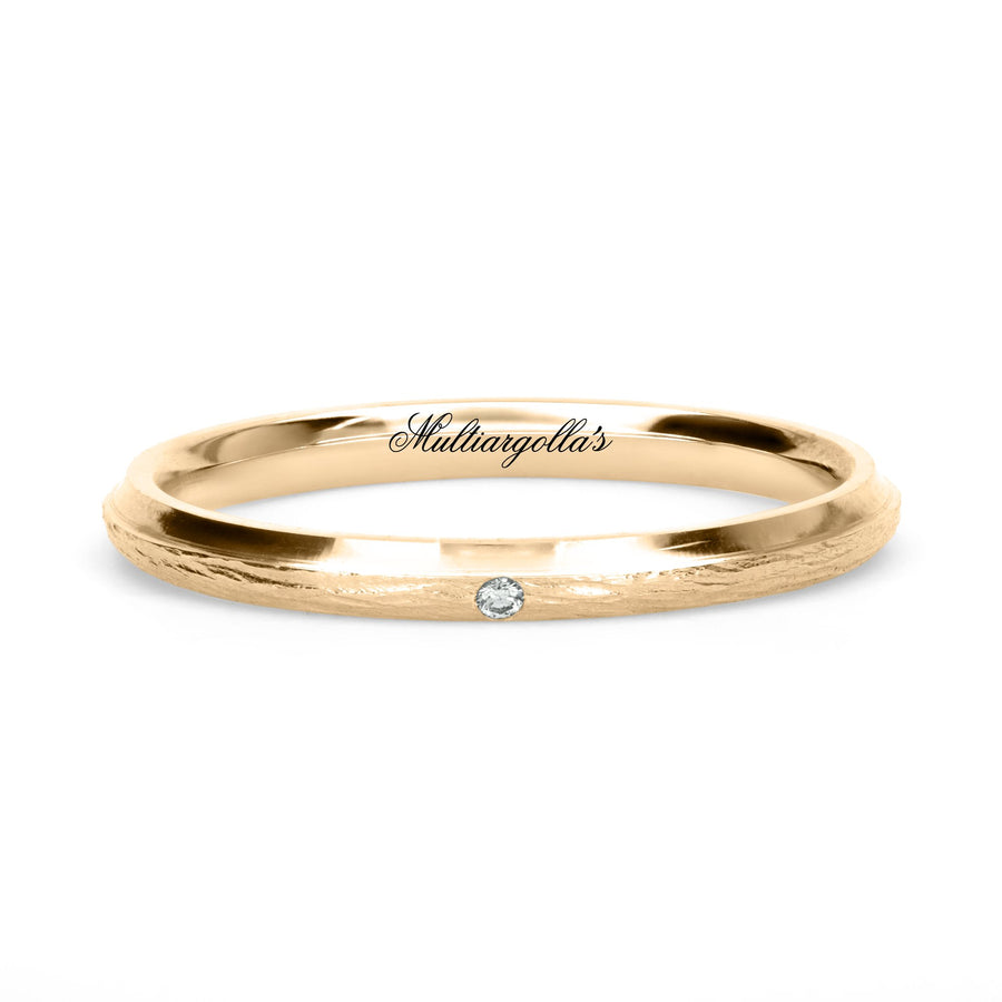 Confort Rellena 2mm A12003D14B - Diamante Natural