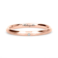 Confort Rellena 2mm A12003D14B - Diamante Natural