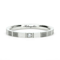 Confort Rellena 2mm A12005D14B - Diamante Natural