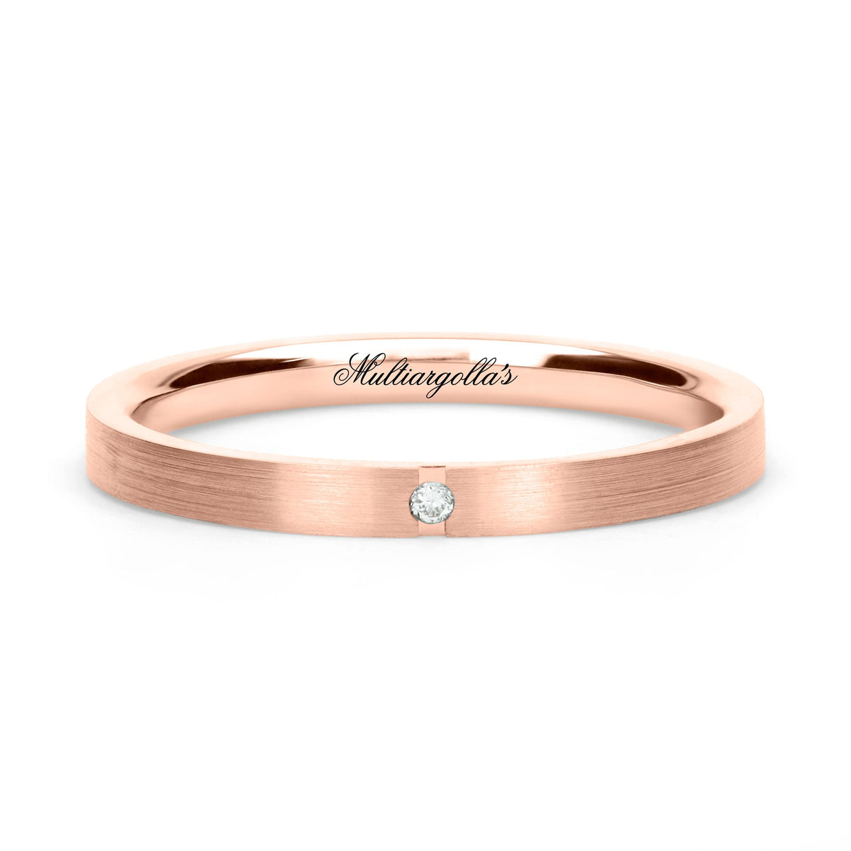 Confort Rellena 2mm A12007D14B - Diamante Natural