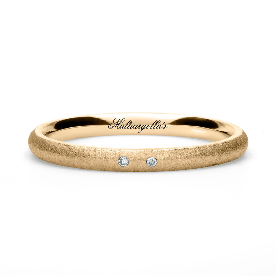 Confort Rellena 2mm A12008D14B - Diamante Natural