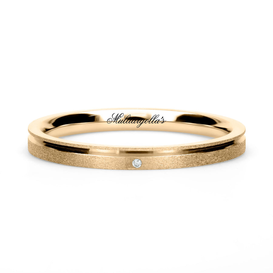 Confort Rellena 2mm A12022D14B - Diamante Natural