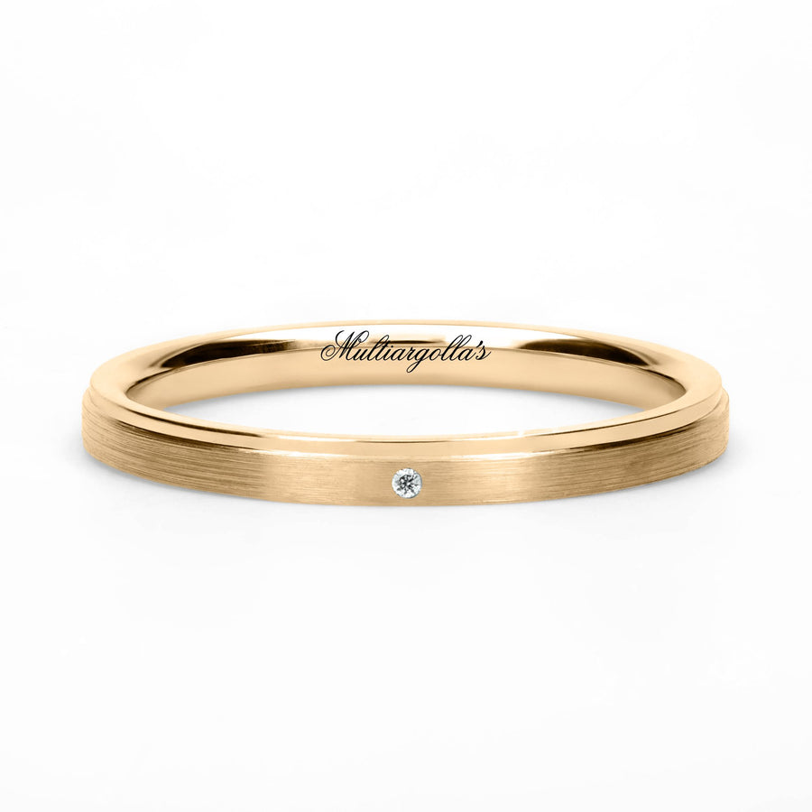 Confort Rellena 2mm A12029D14B - Diamante Natural