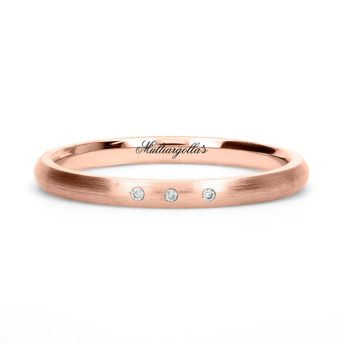 Confort Rellena 2mm A12043D14B - Diamante Natural