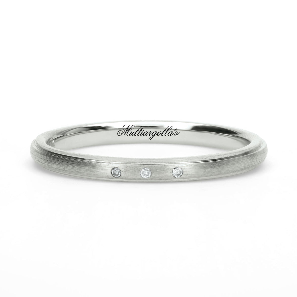 Confort Rellena 2mm A12047D14B - Moissanita