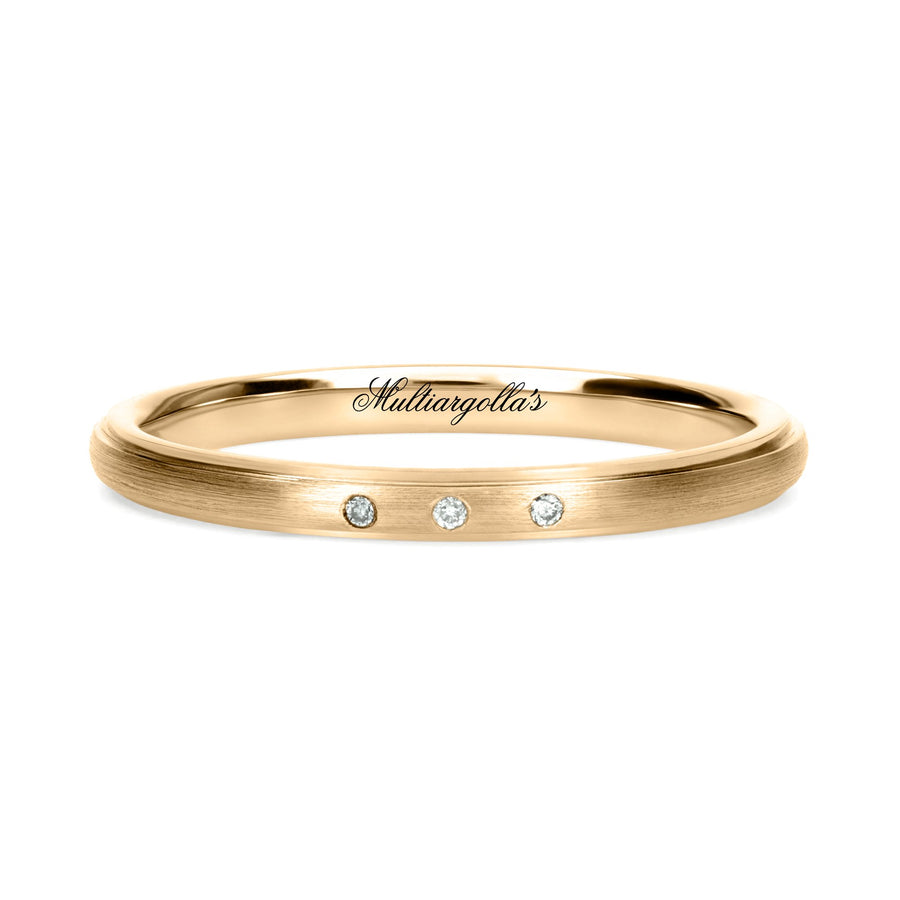Confort Rellena 2mm A12051D14B - Diamante Natural