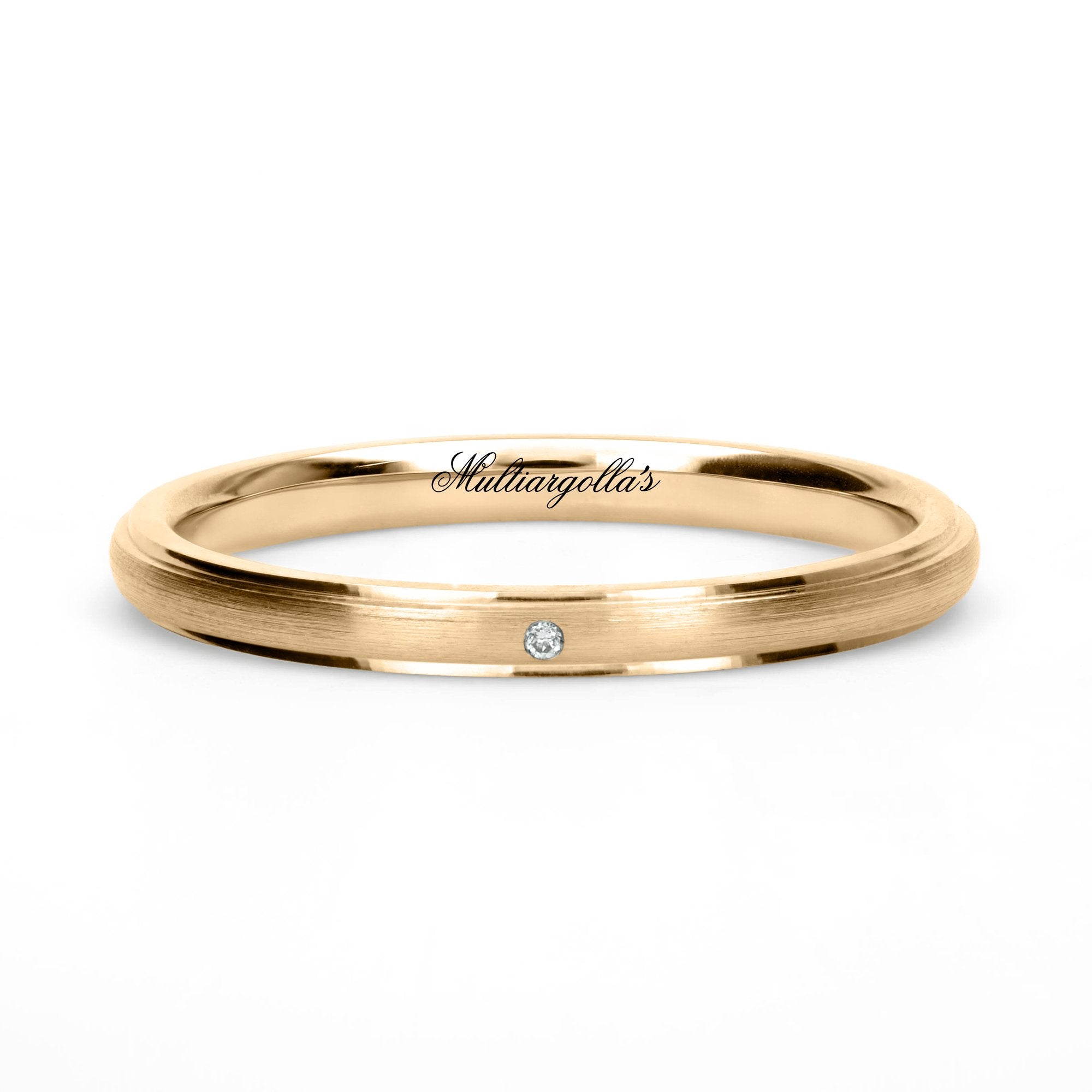Confort Rellena 2mm A12054D14B - Diamante de Laboratorio