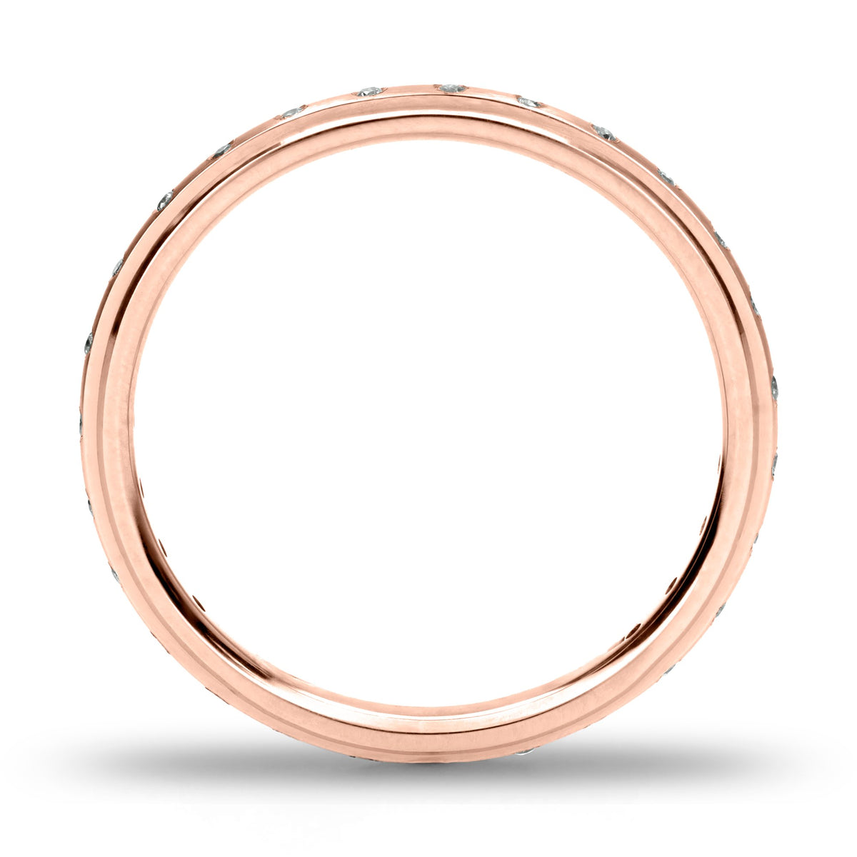 Confort Rellena 2mm A12057D14B - Moissanita