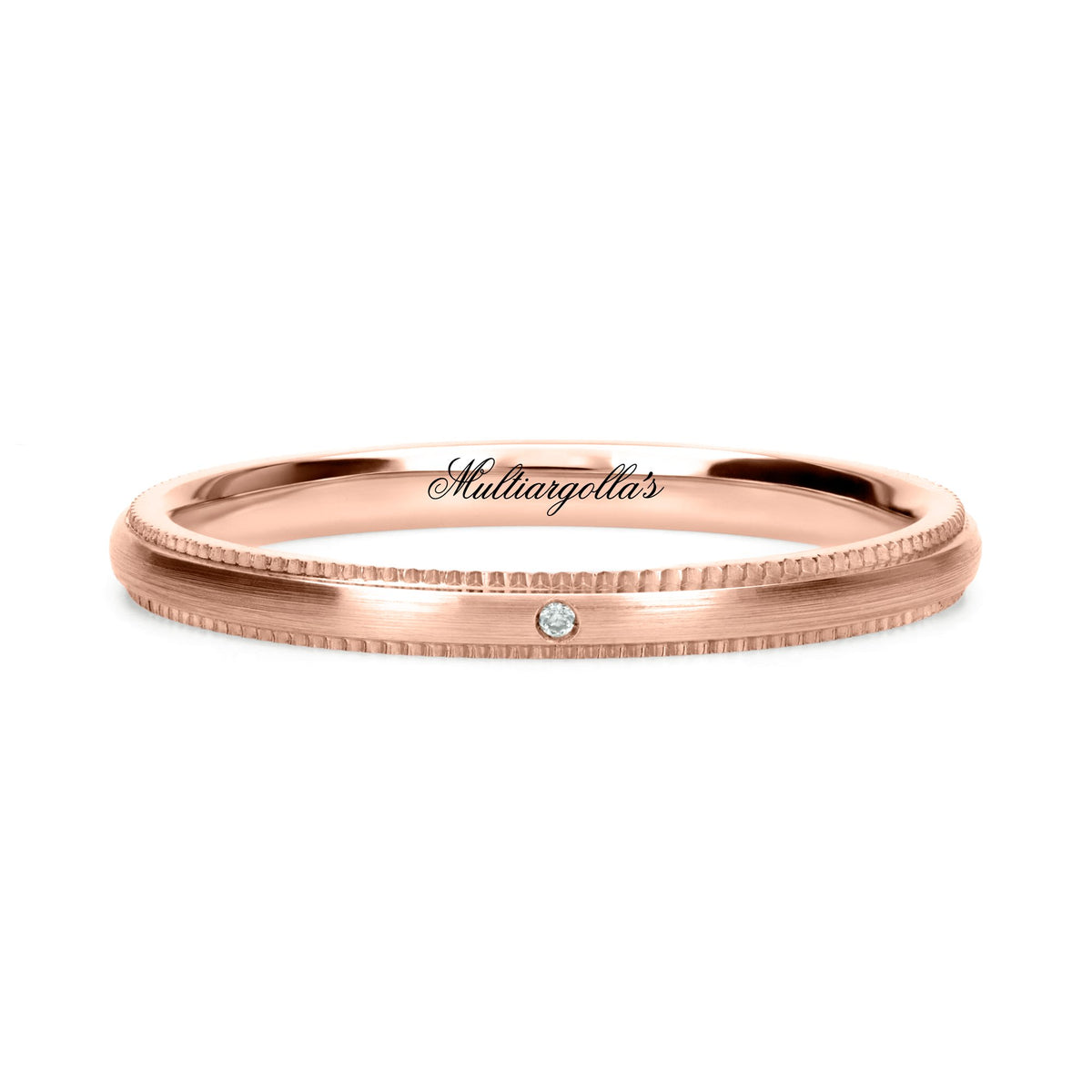Confort Rellena 2mm A12058D14B - Diamante de Laboratorio