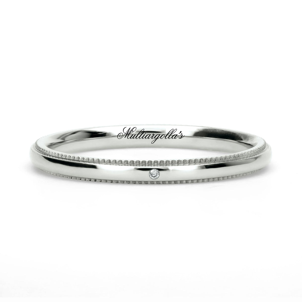 Confort Rellena 2mm A12062D14B - Diamante de Laboratorio