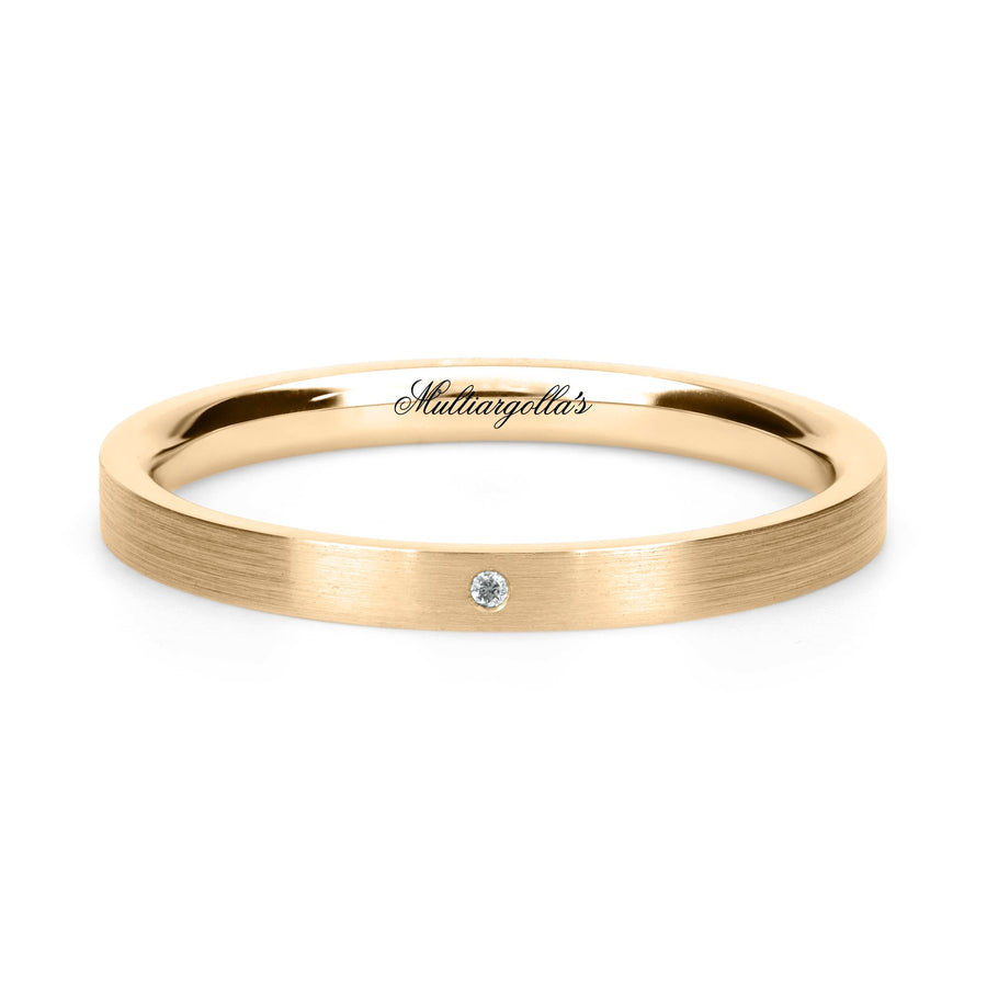 Confort Rellena 2mm A12079D14B - Moissanita