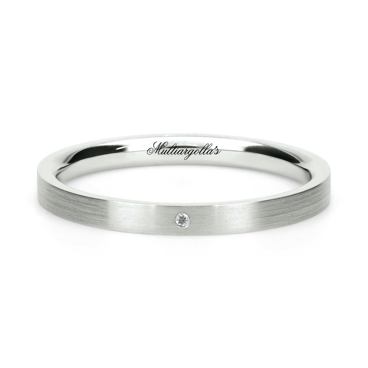 Confort Rellena 2mm A12079D14B - Diamante Natural