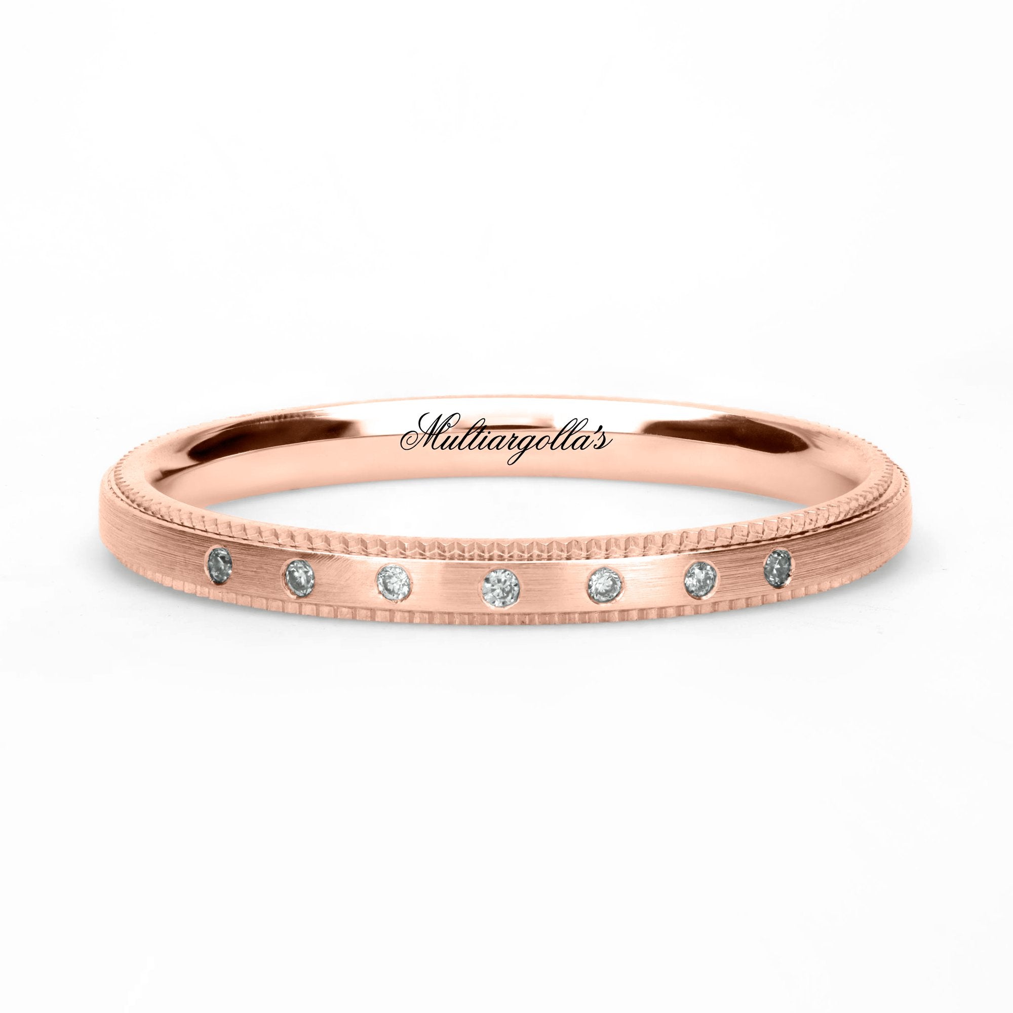 Confort Rellena 2mm A12101D14B - Moissanita