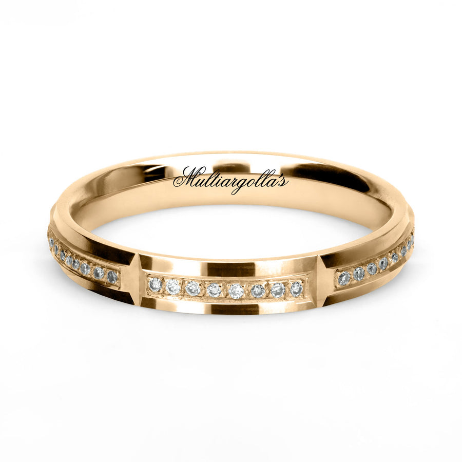 Confort Rellena 3mm A13006D14B - Diamante de Laboratorio