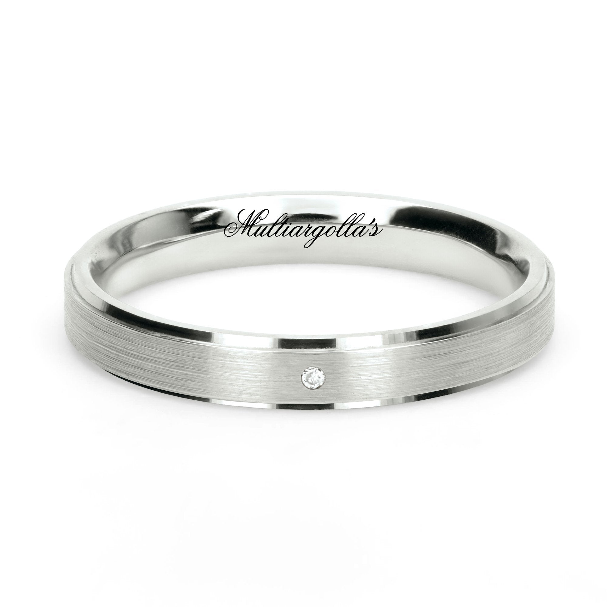 Confort Rellena 3mm A13057D14B - Diamante Natural