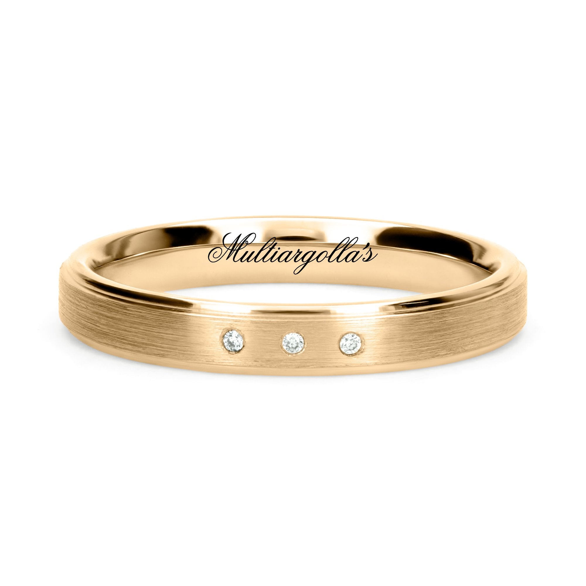 Confort Rellena 3mm A13063D14B - Diamante de Laboratorio