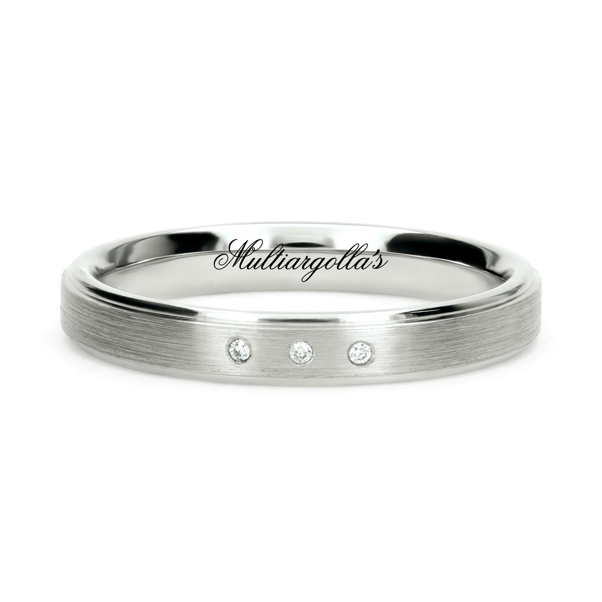 Confort Rellena 3mm A13063D14B - Diamante de Laboratorio
