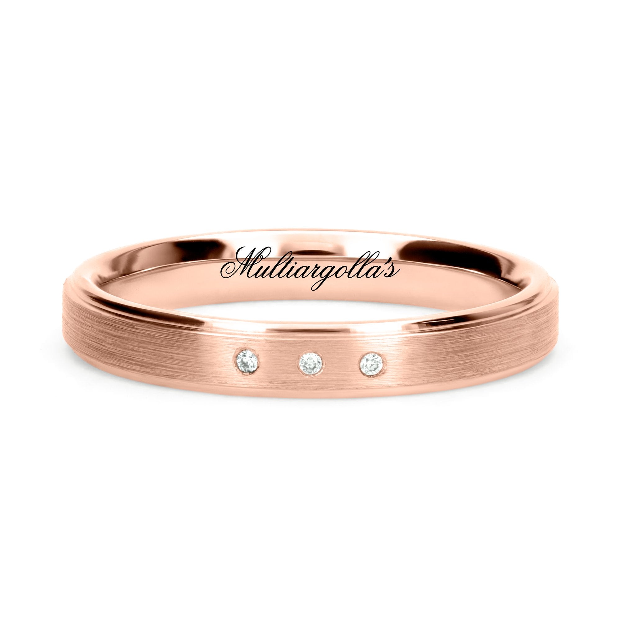 Confort Rellena 3mm A13063D14B - Diamante de Laboratorio