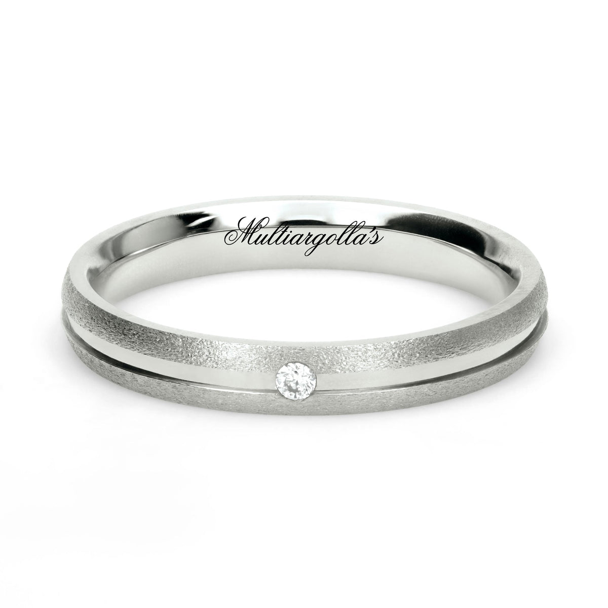 Confort Rellena 3mm A13076D14B - Diamante Natural