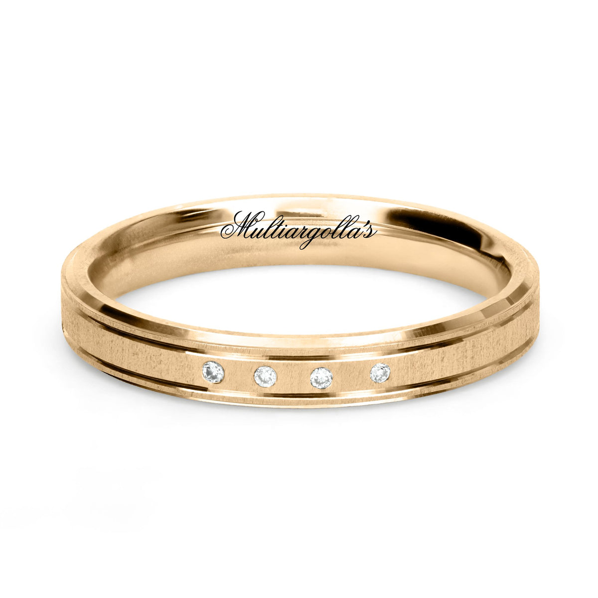 Confort Rellena 3mm A13077D14B - Moissanita