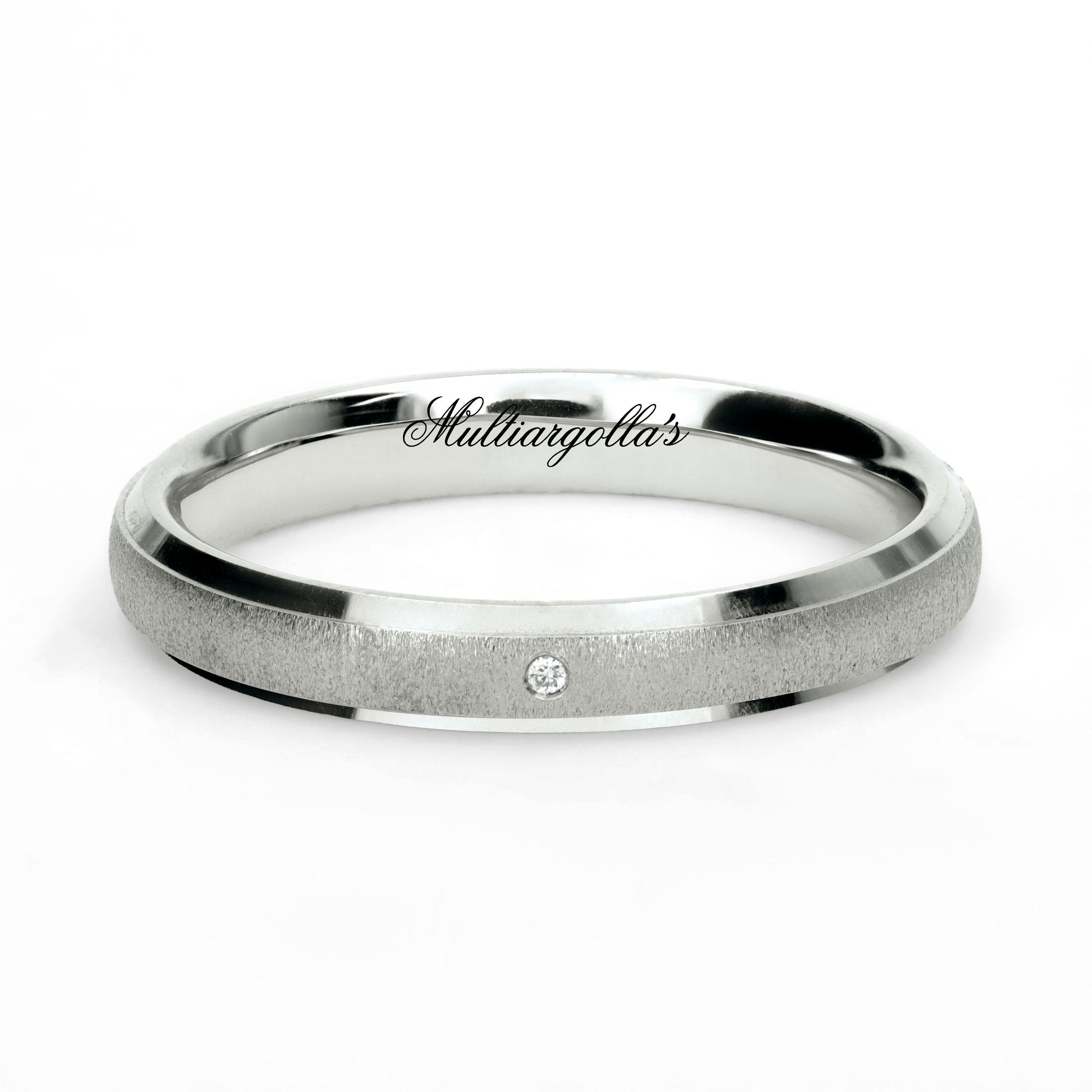 Confort Rellena 3mm A13083D14B - Diamante de Laboratorio