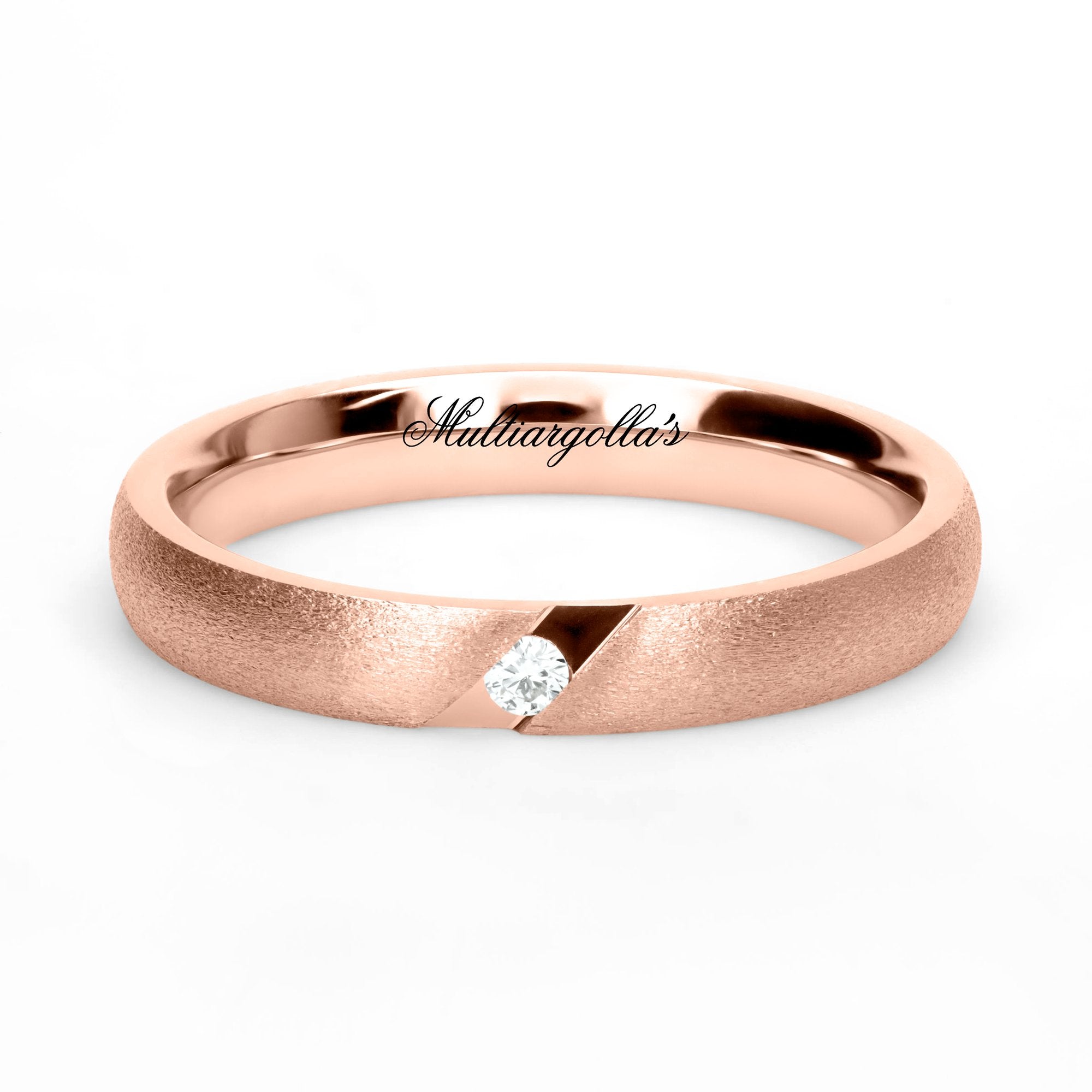 Confort Rellena 3mm A13084D14B - Diamante Natural