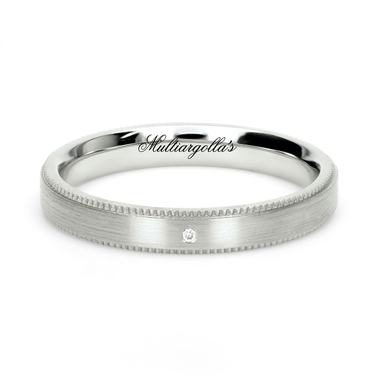 Confort Rellena 3mm A13093D14B - Diamante Natural