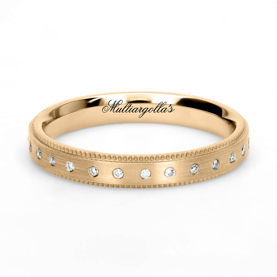 Confort Rellena 3mm A13096D14B - Moissanita