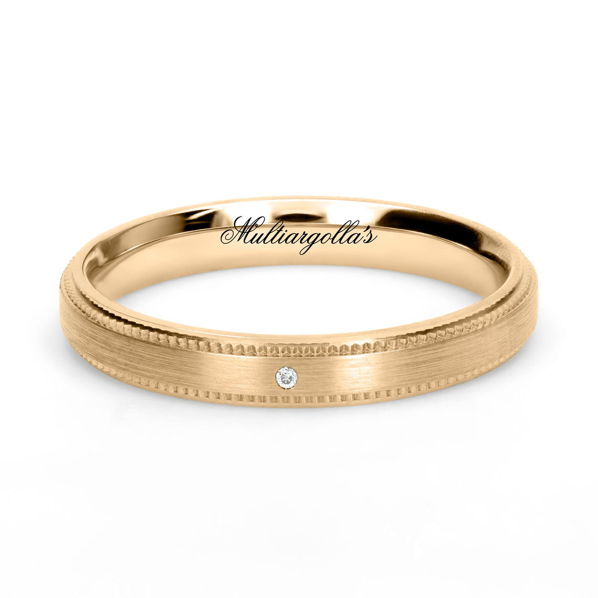 Confort Rellena 3mm A13097D14B - Diamante Natural