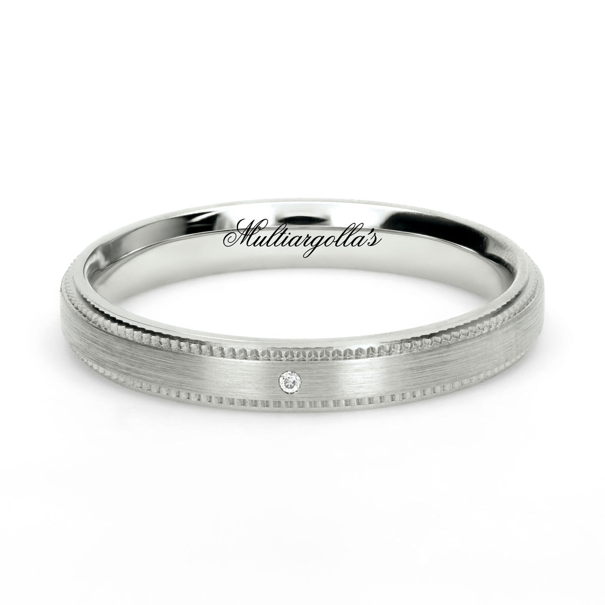 Confort Rellena 3mm A13097D14B - Diamante Natural