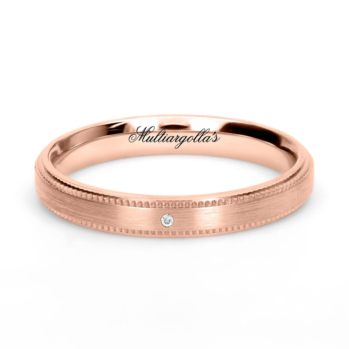 Confort Rellena 3mm A13097D14B - Diamante Natural