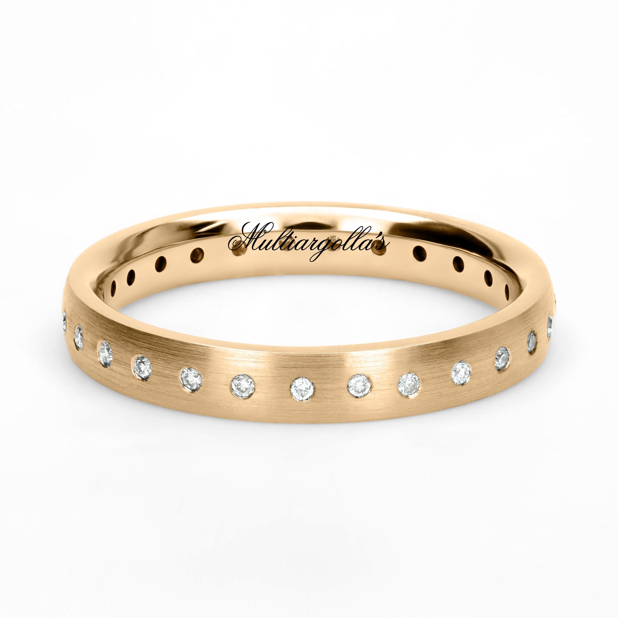 Confort Rellena 3mm A13104D14B - Diamante Natural
