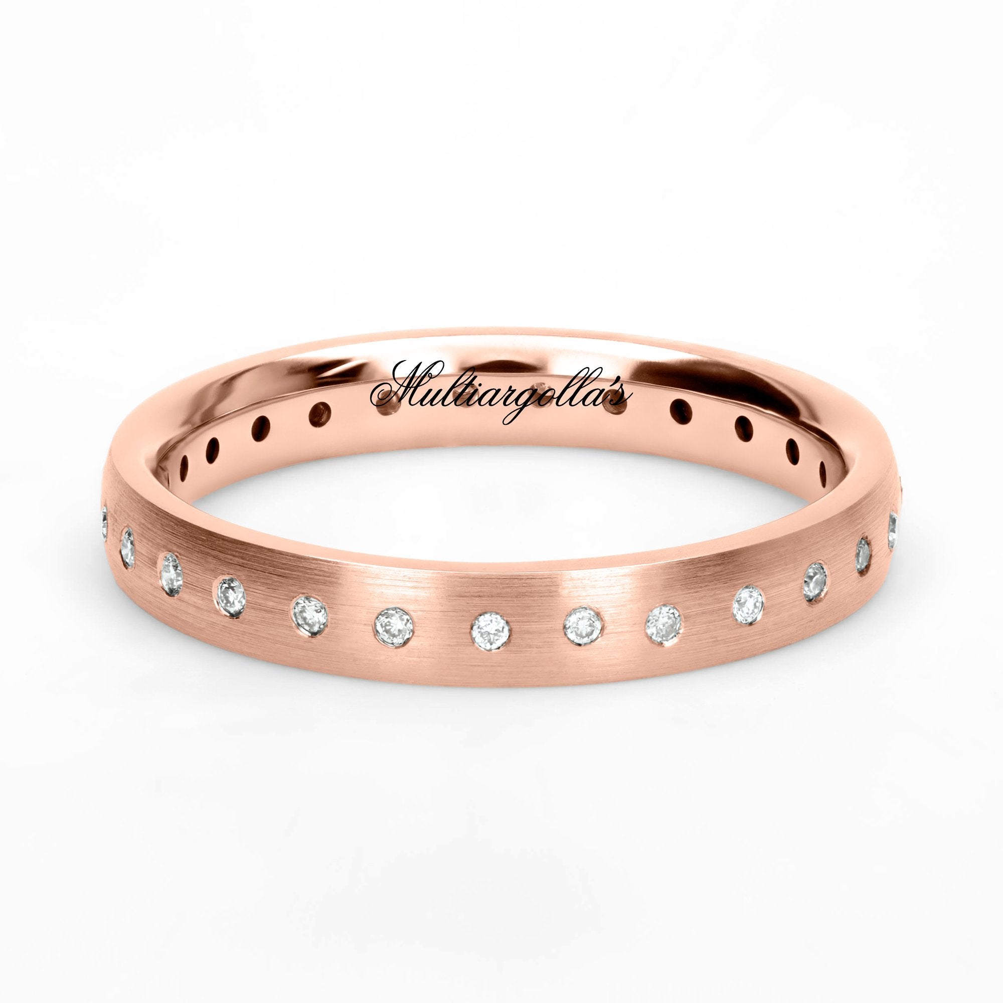 Confort Rellena 3mm A13104D14B - Diamante Natural