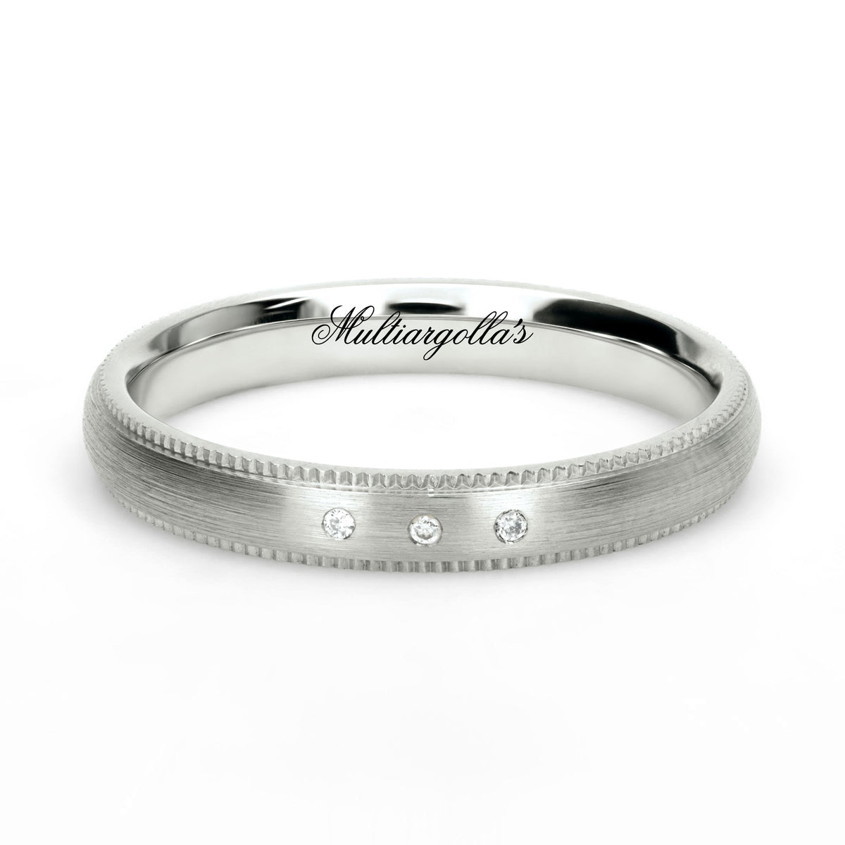 Confort Rellena 3mm A13106D14B - Diamante Natural