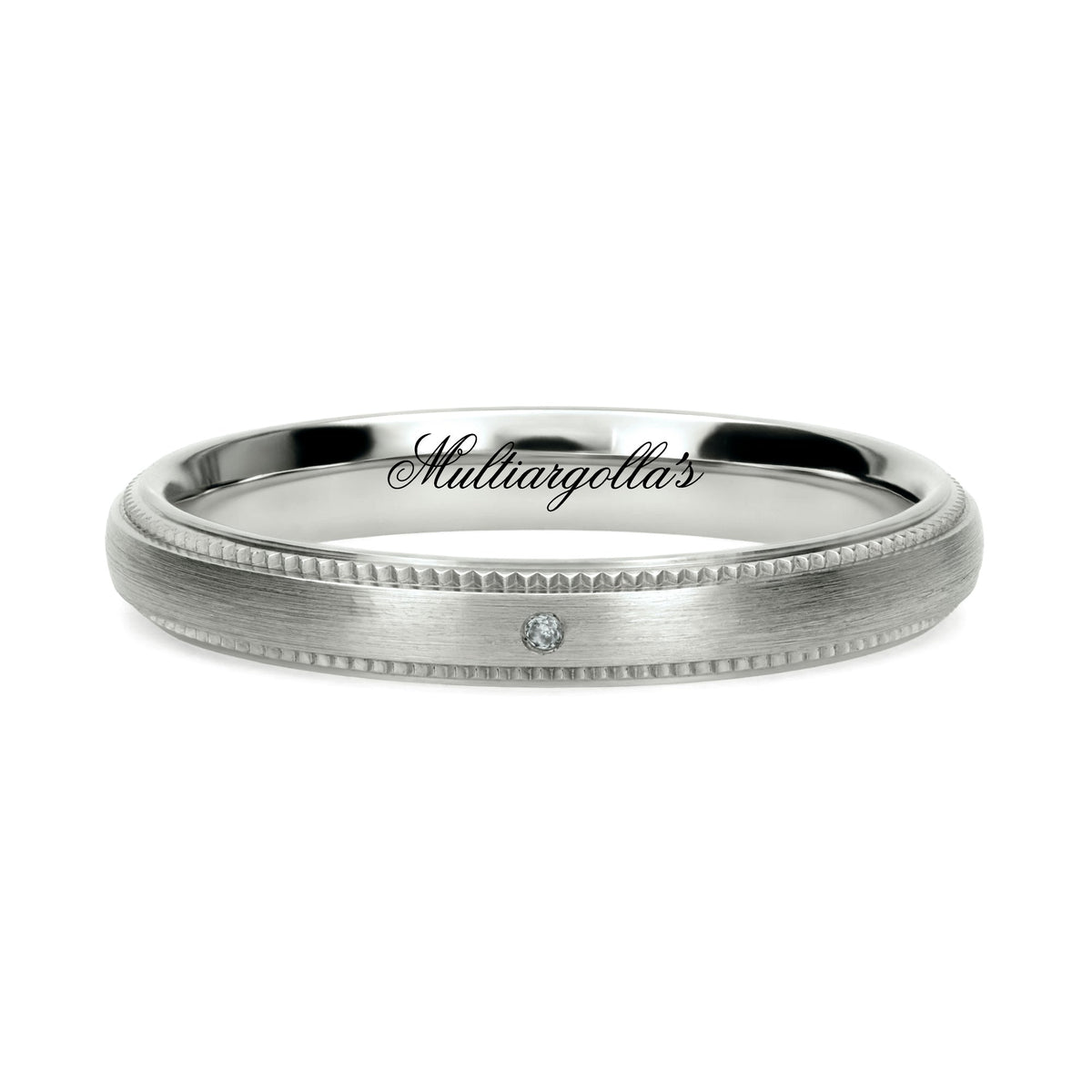 Confort Rellena 3mm A13113D14B - Moissanita