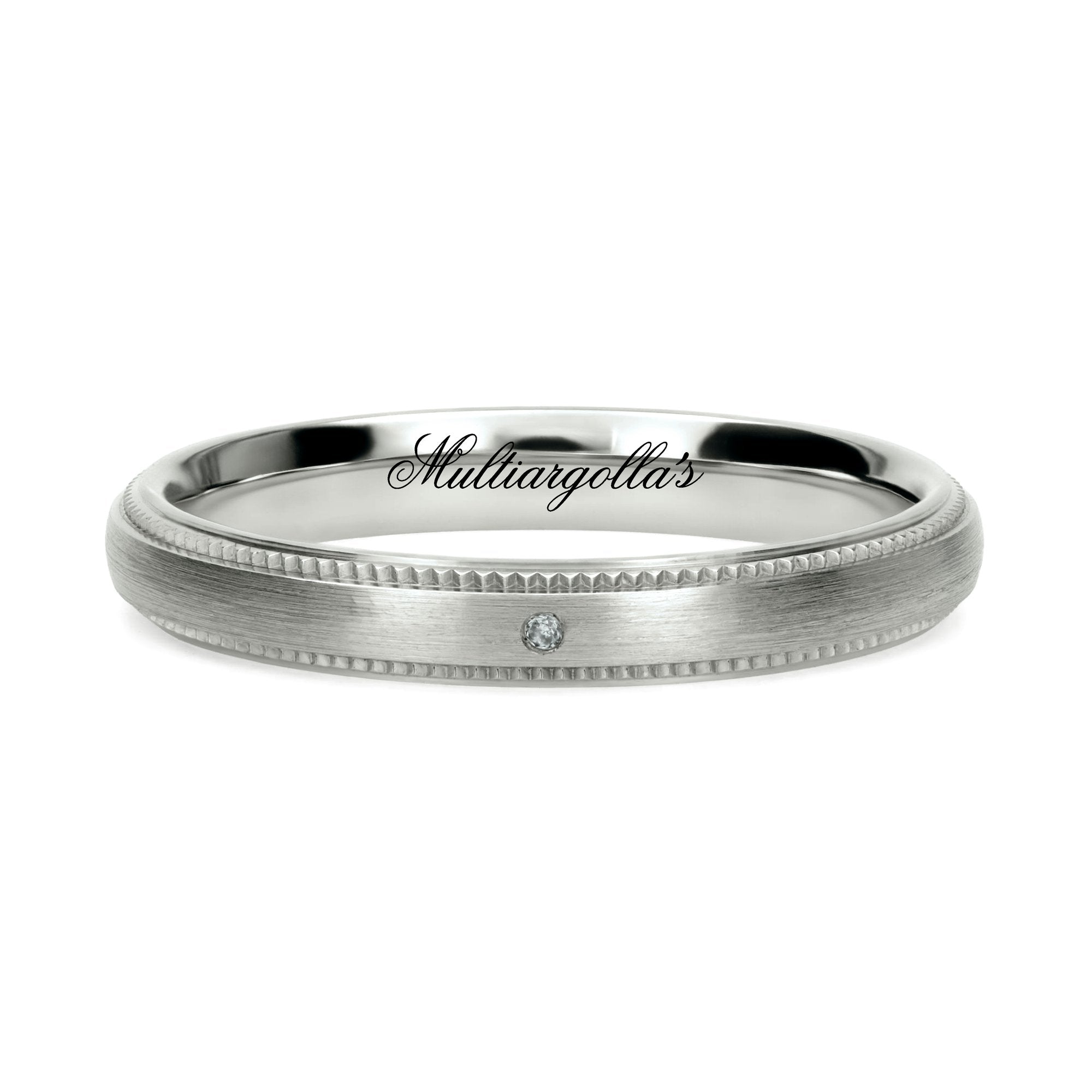 Confort Rellena 3mm A13113D14B - Diamante Natural