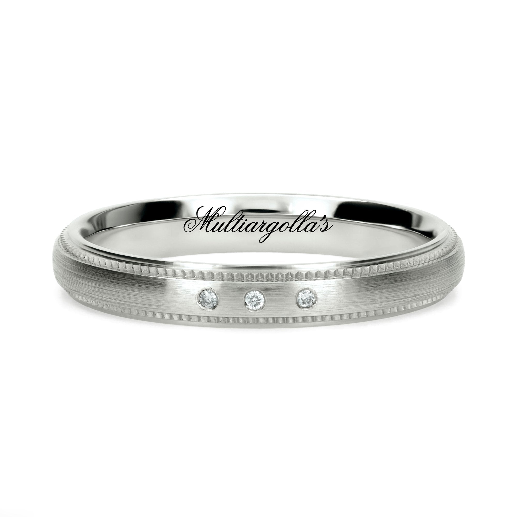 Confort Rellena 3mm A13114D14B - Diamante de Laboratorio