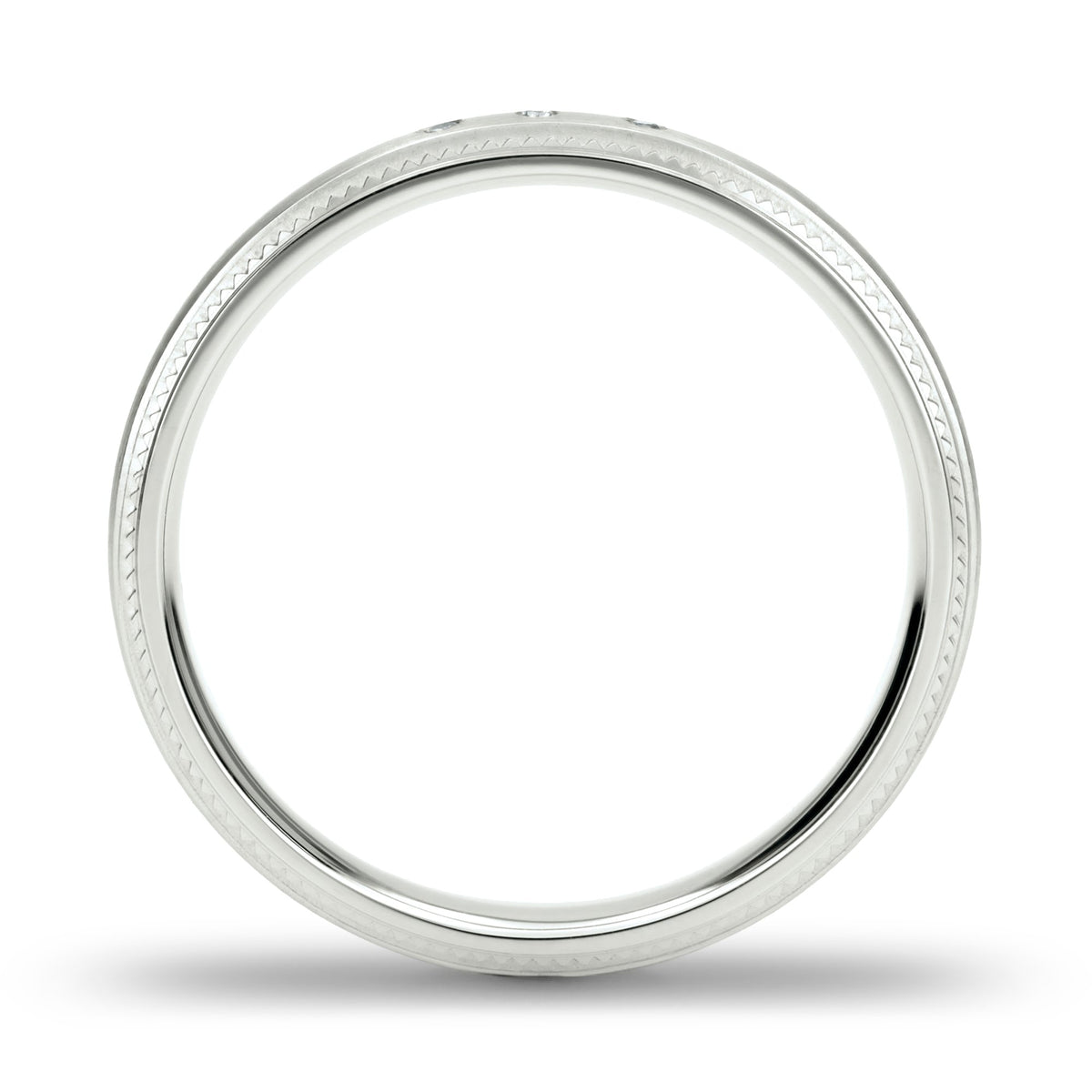 Confort Rellena 3mm A13114D14B - Moissanita