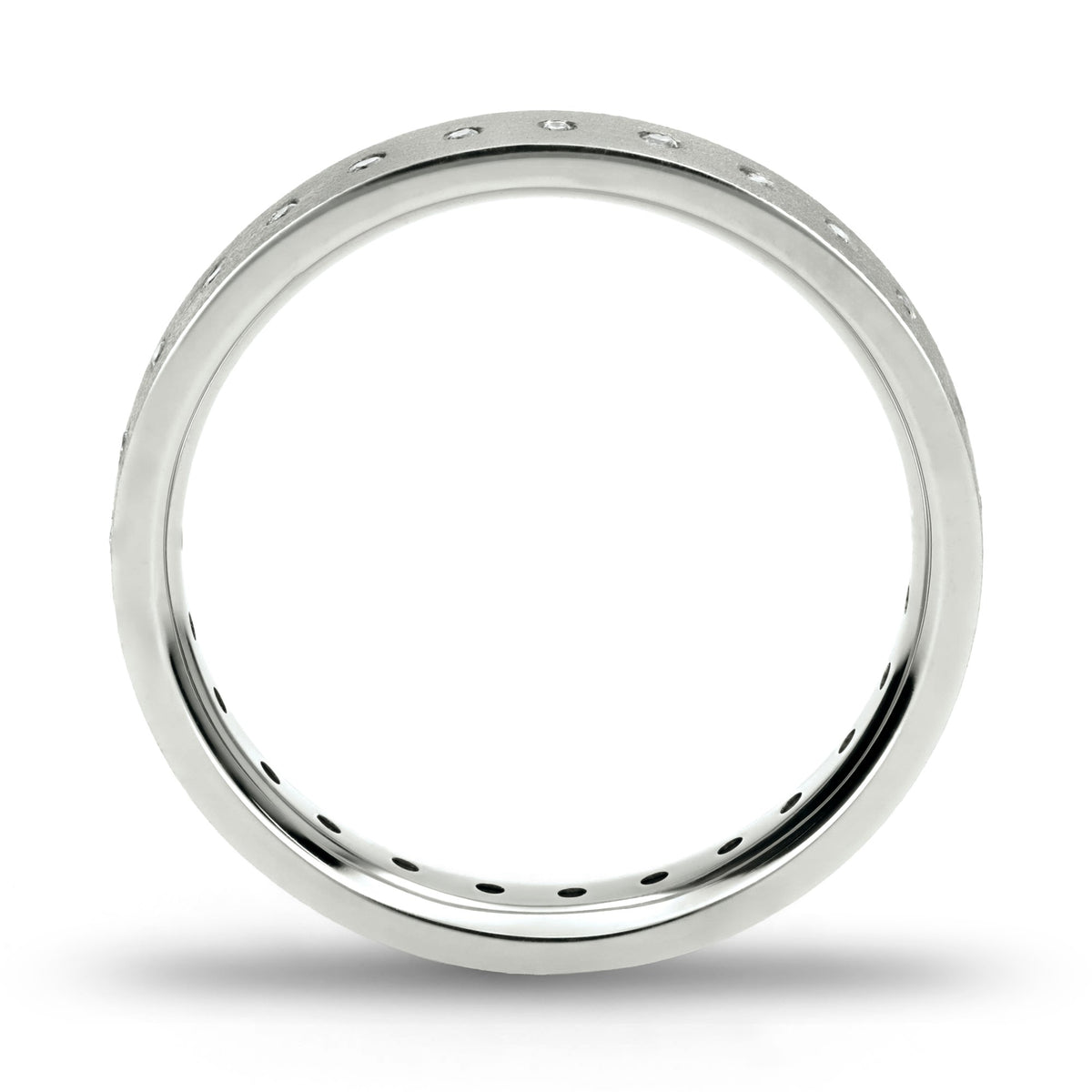 Confort Rellena 3mm A13124D14B - Moissanita