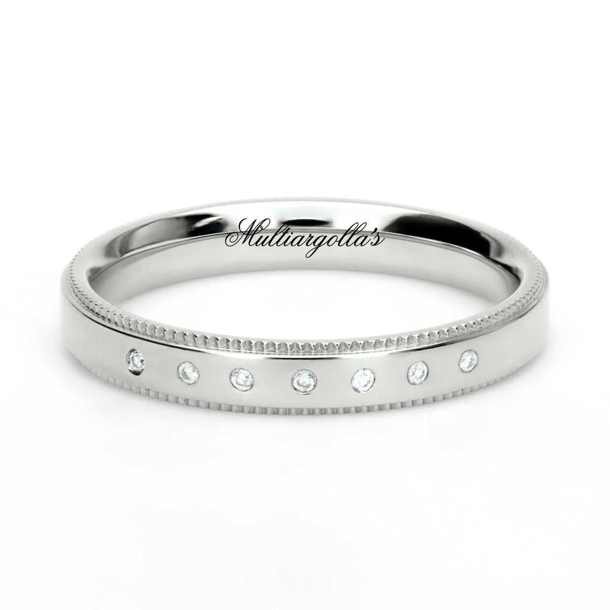 Confort Rellena 3mm A13127D14B - Moissanita