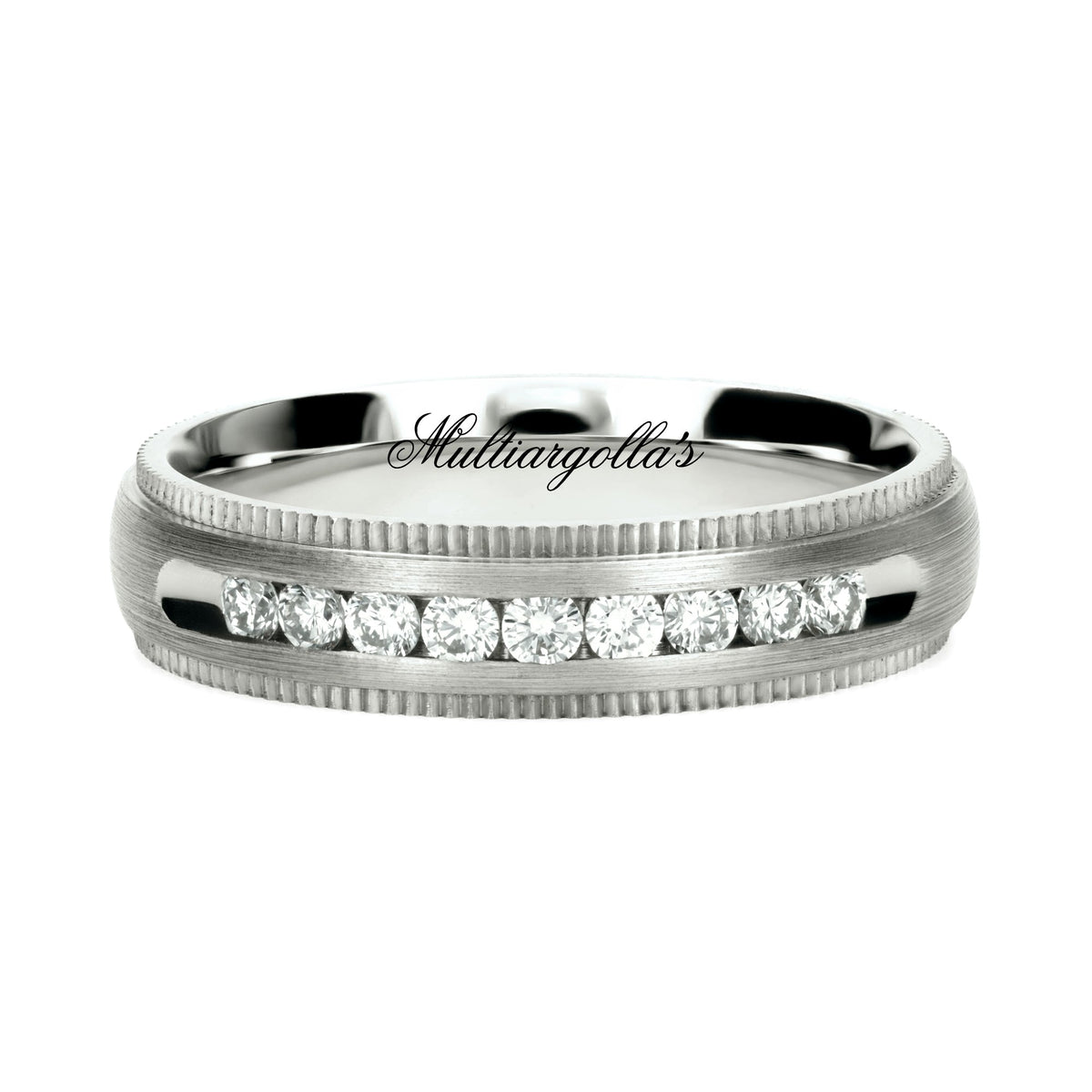 Confort Rellena 4mm A14003D14B - Moissanita