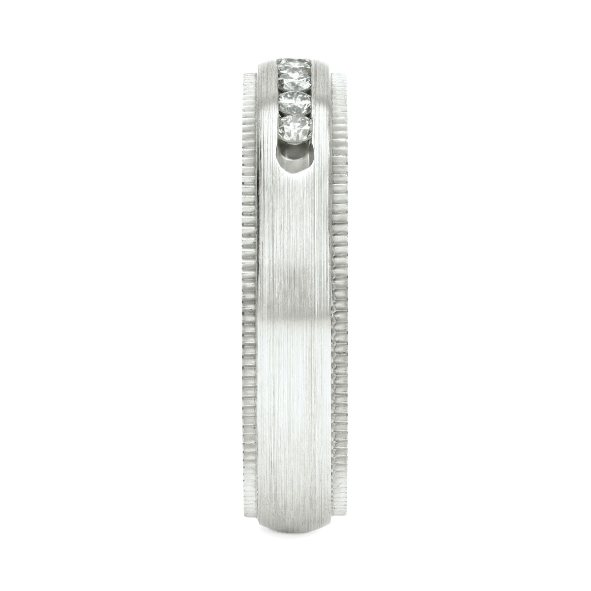 Confort Rellena 4mm A14003D14B - Moissanita