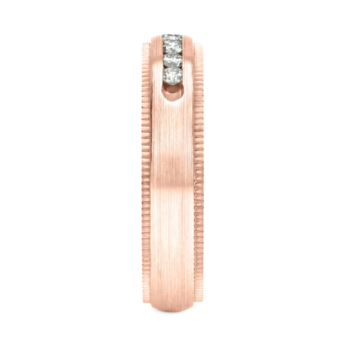 Confort Rellena 4mm A14003D14B - Moissanita