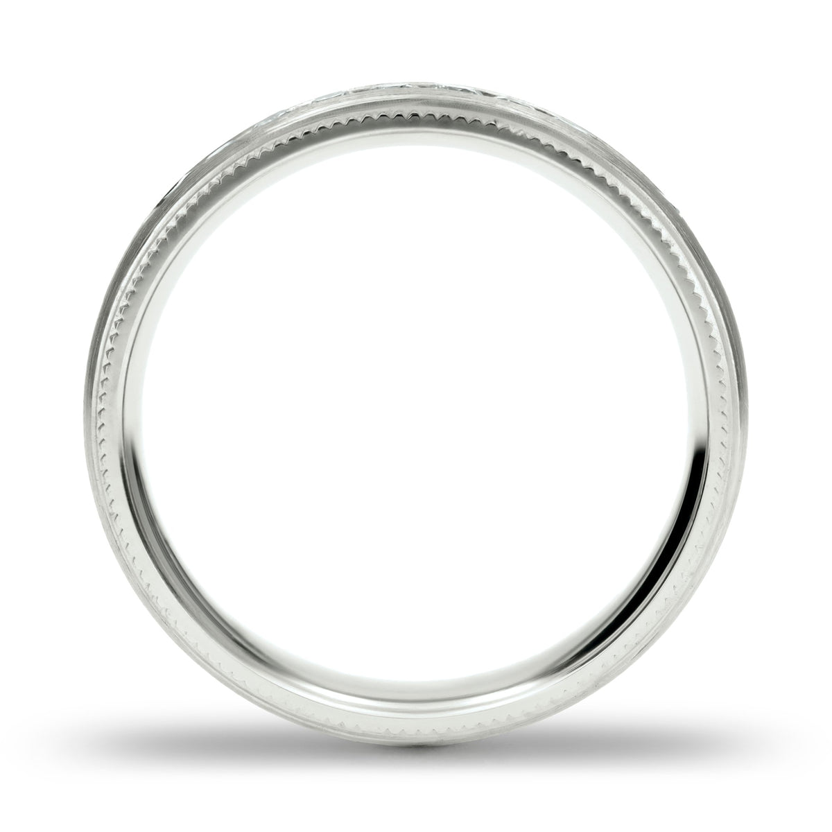 Confort Rellena 4mm A14003D14B - Moissanita