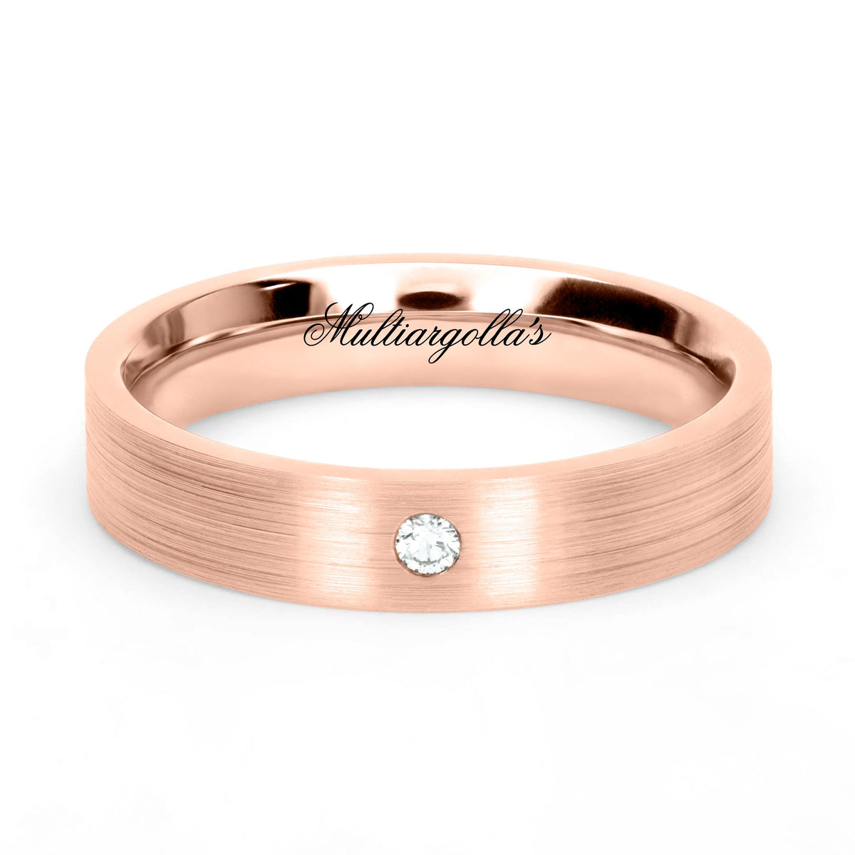 Confort Rellena 4mm A14009D14B - Diamante Natural