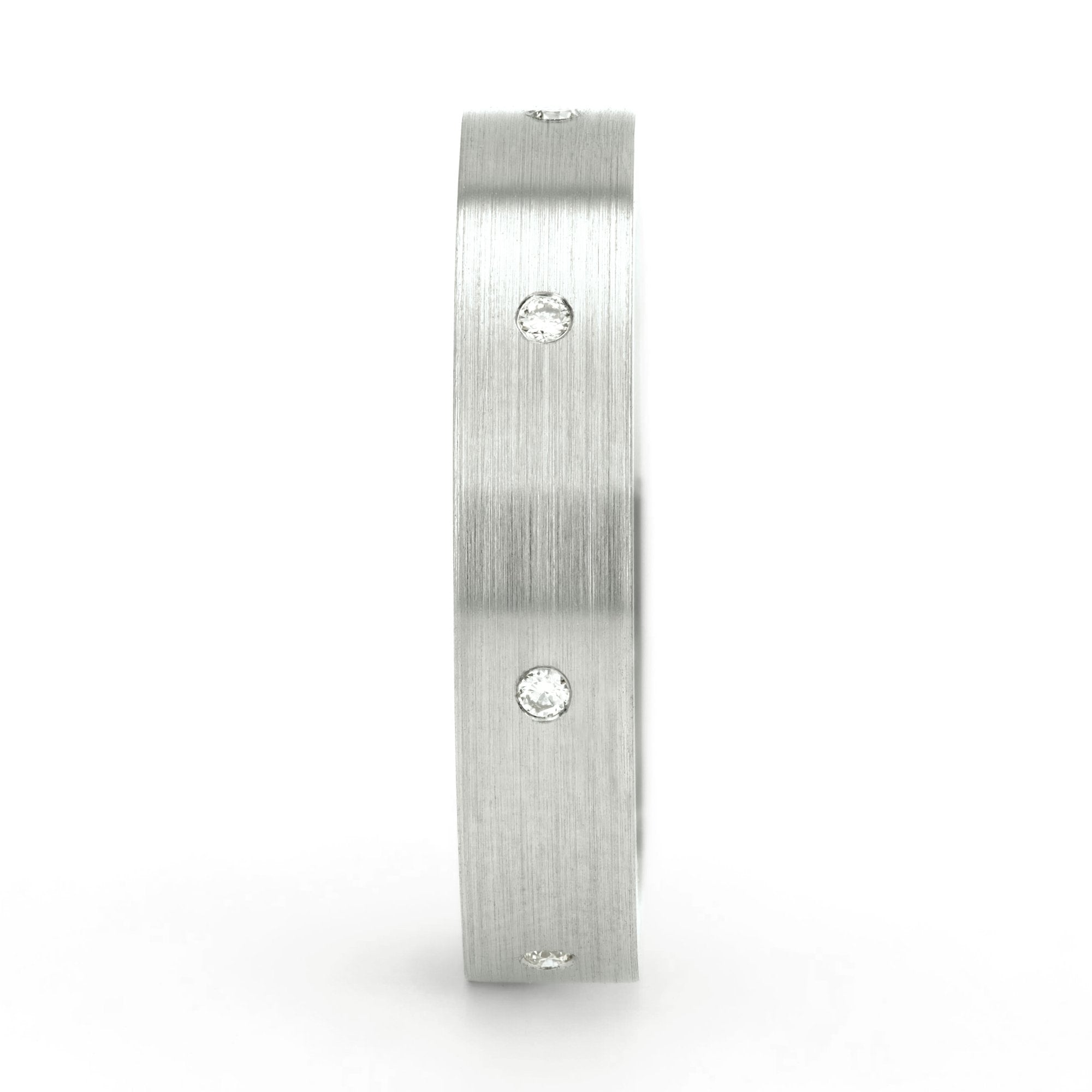 Confort Rellena 4mm A14010D14B - Moissanita