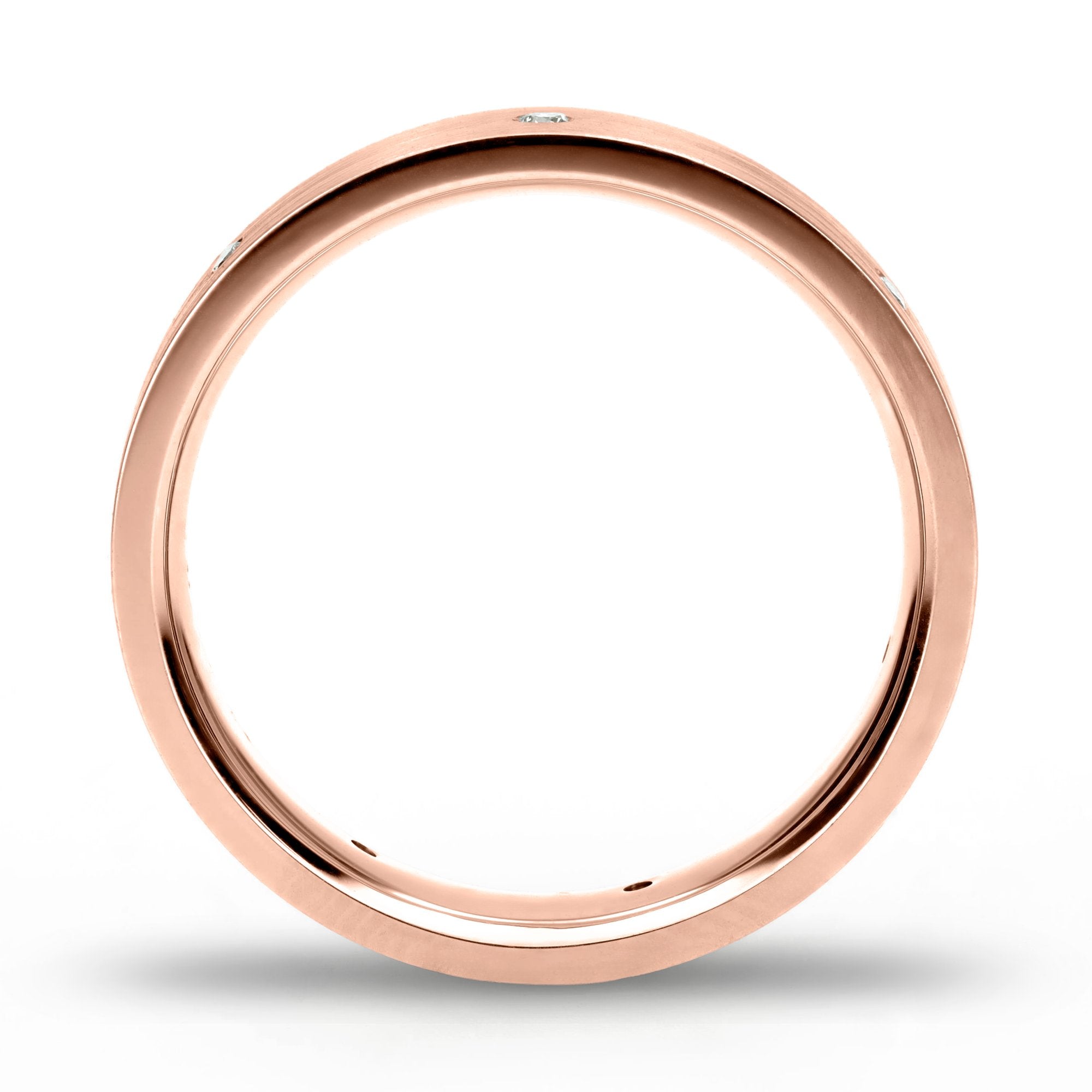 Confort Rellena 4mm A14010D14B - Moissanita