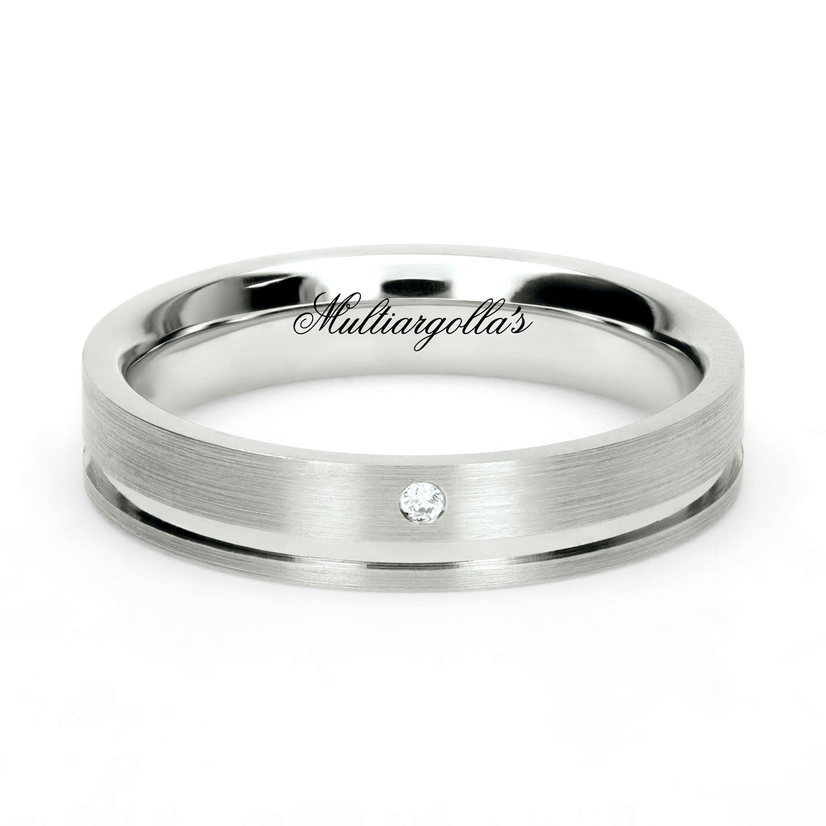 Confort Rellena 4mm A14014D14B - Diamante Natural