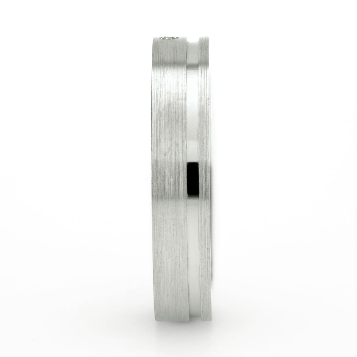 Confort Rellena 4mm A14014D14B - Moissanita