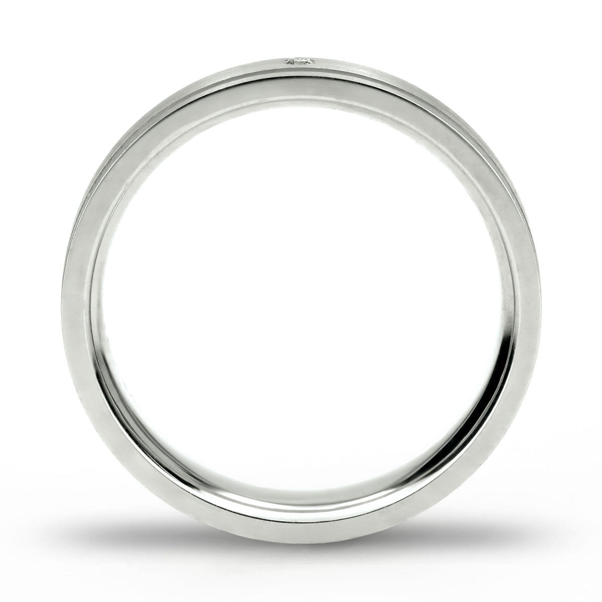 Confort Rellena 4mm A14014D14B - Moissanita